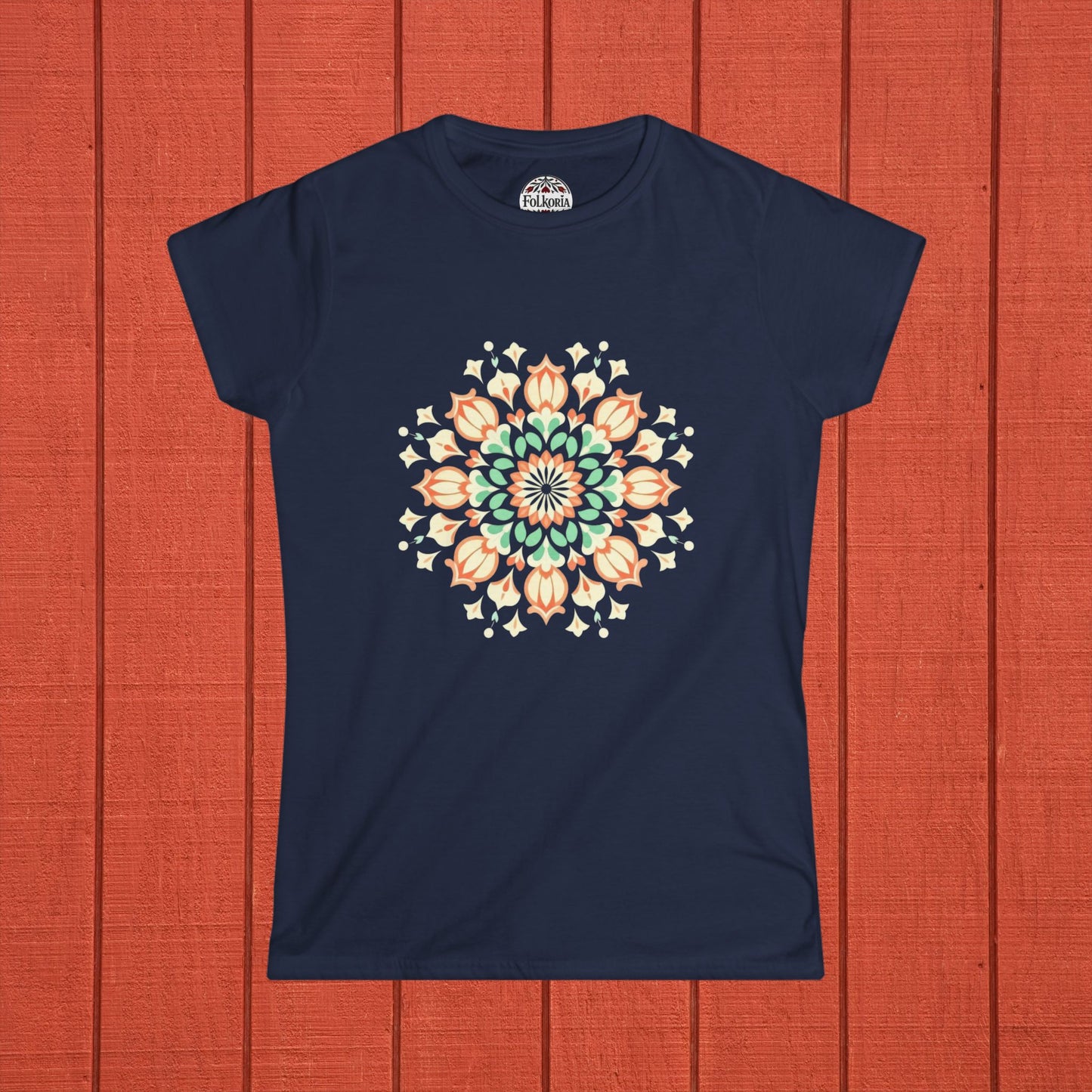 Festival Light Mandala Folk Art T-Shirt