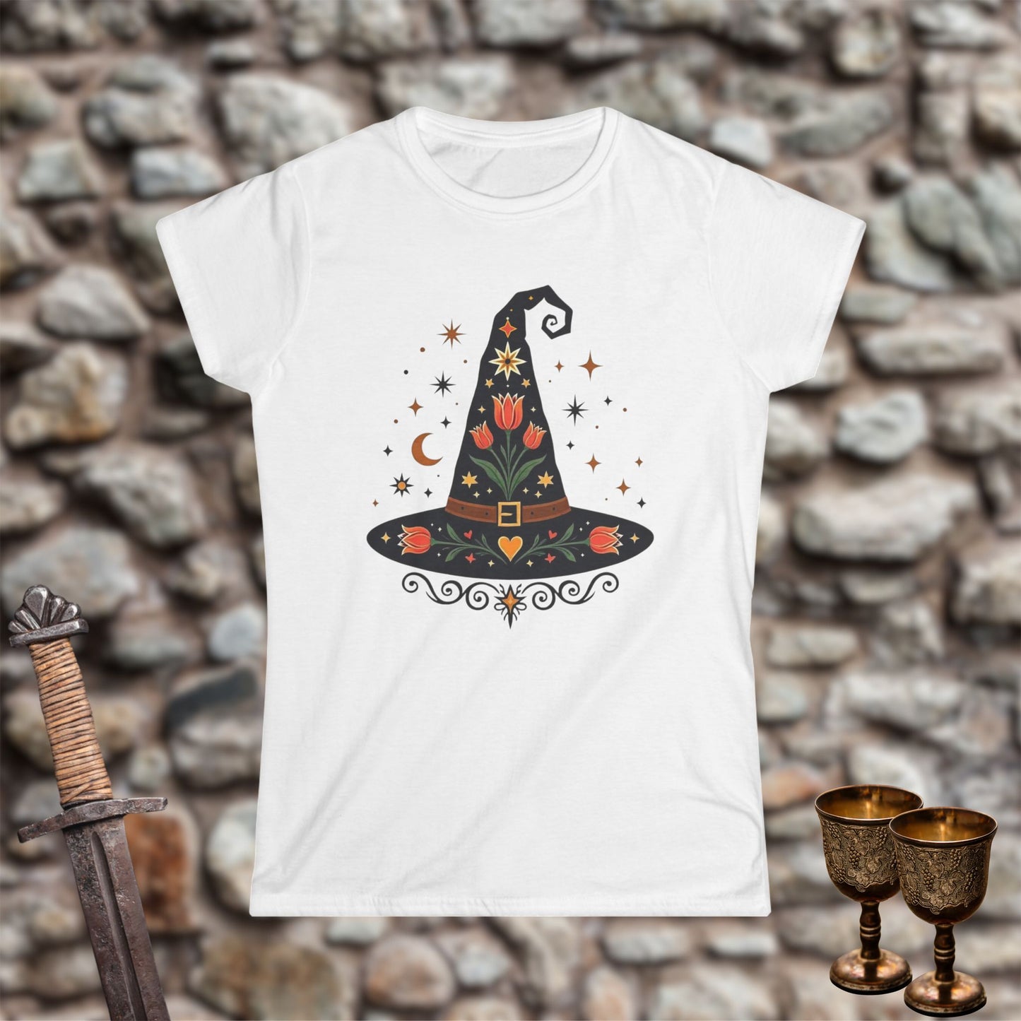Tulip Witch Hat – Folk Magic Tee