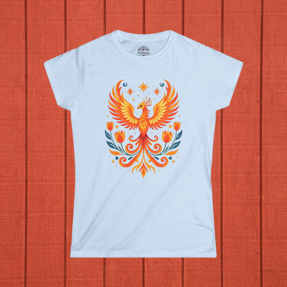 Phoenix Rising Folk Art Shirt