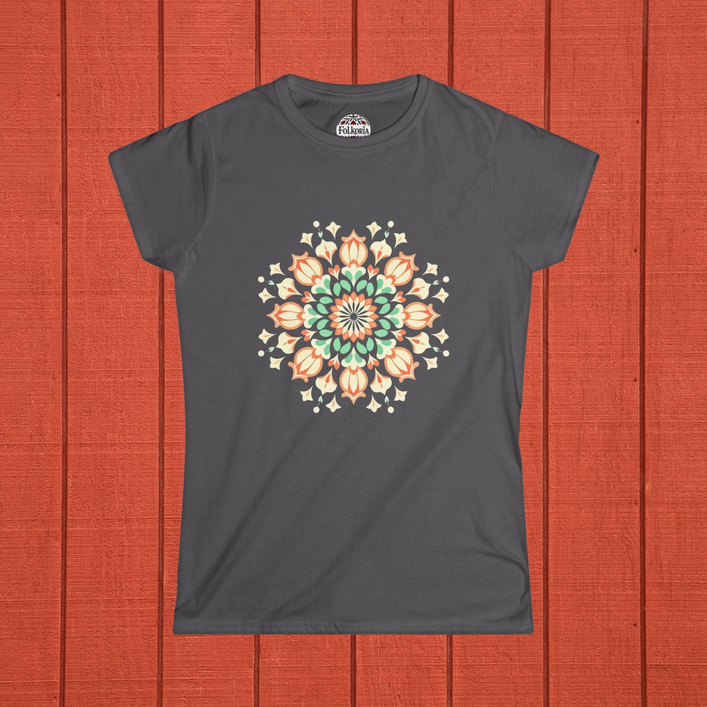 Festival Light Mandala Folk Art T-Shirt