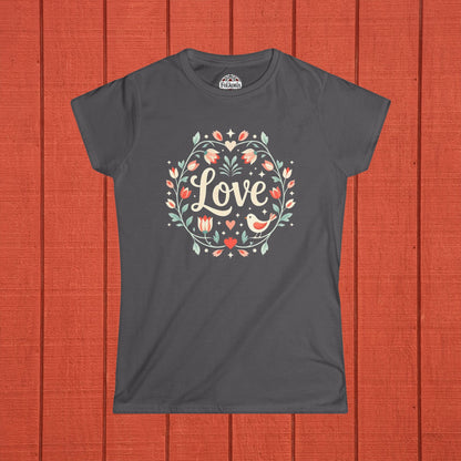 Love Folk Art T-Shirt