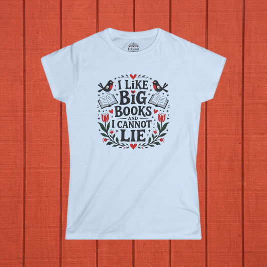 I Like Big Books Folk Art Shirt