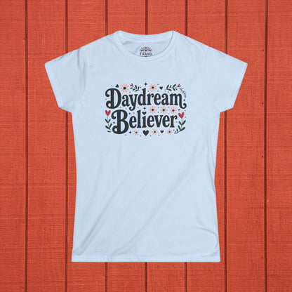 Daydream Believer Folk Art Women's Softstyle Tee