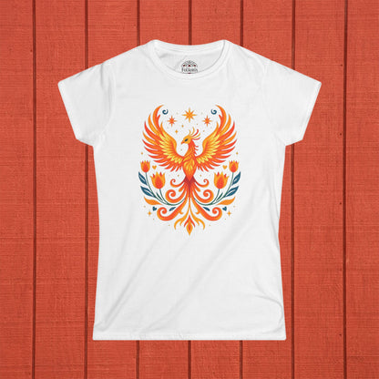 Phoenix Rising Folk Art Shirt