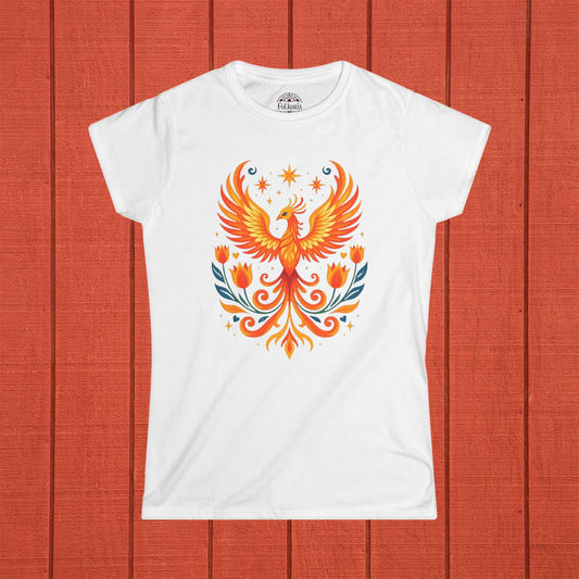 Phoenix Rising Folk Art Shirt
