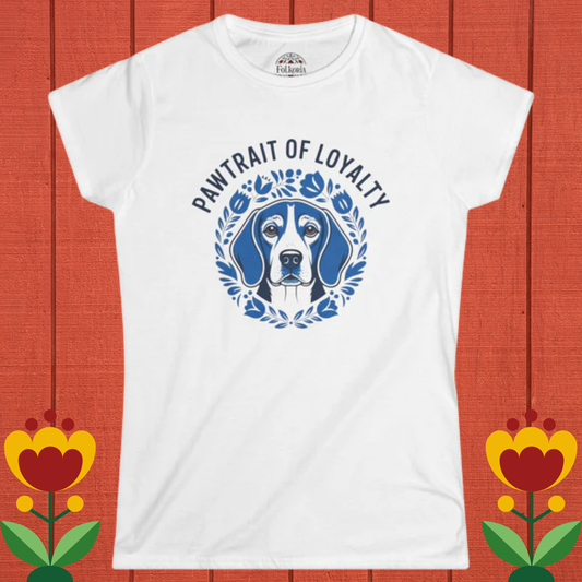Pawtrait of Loyalty - Beagle Dog - Watson Folk Art Shirt