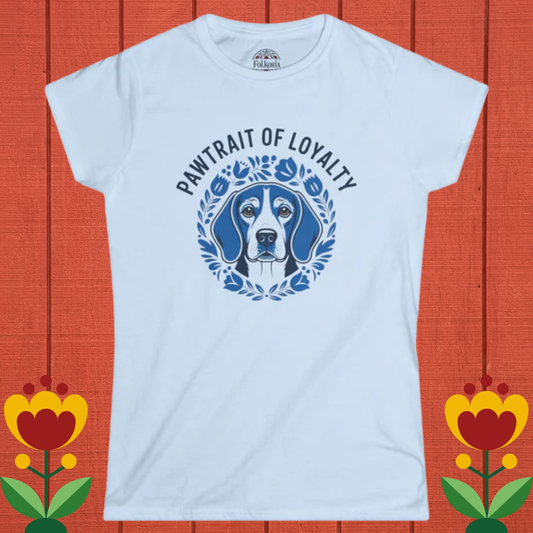Pawtrait of Loyalty - Beagle Dog - Watson Folk Art Shirt