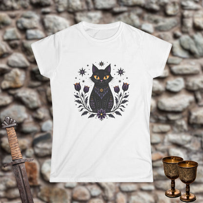 Mystical Cat Softstyle Tee