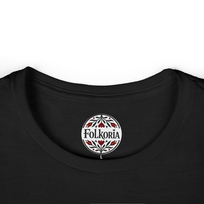 Folk Yeah! Folk Art Women's Softstyle Tee