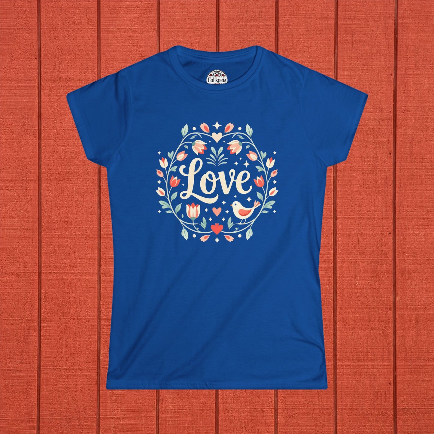 Love Folk Art T-Shirt