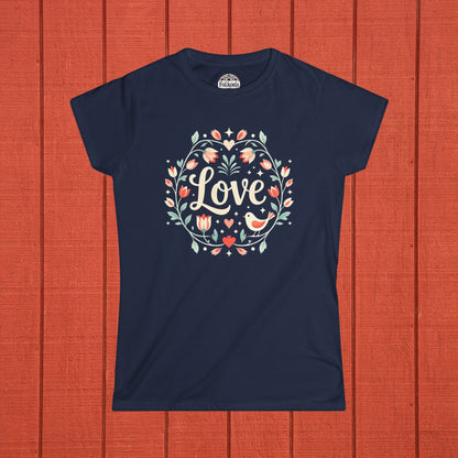 Love Folk Art T-Shirt