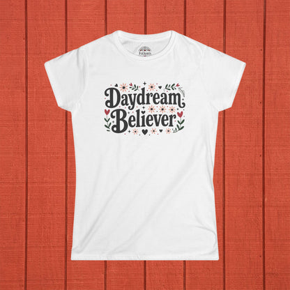 Daydream Believer Folk Art Women's Softstyle Tee