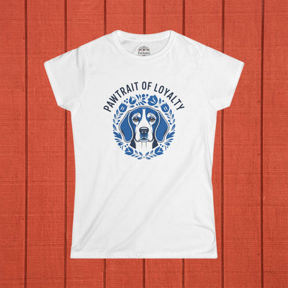 Pawtrait of Loyalty - Beagle Dog - Watson Folk Art Shirt