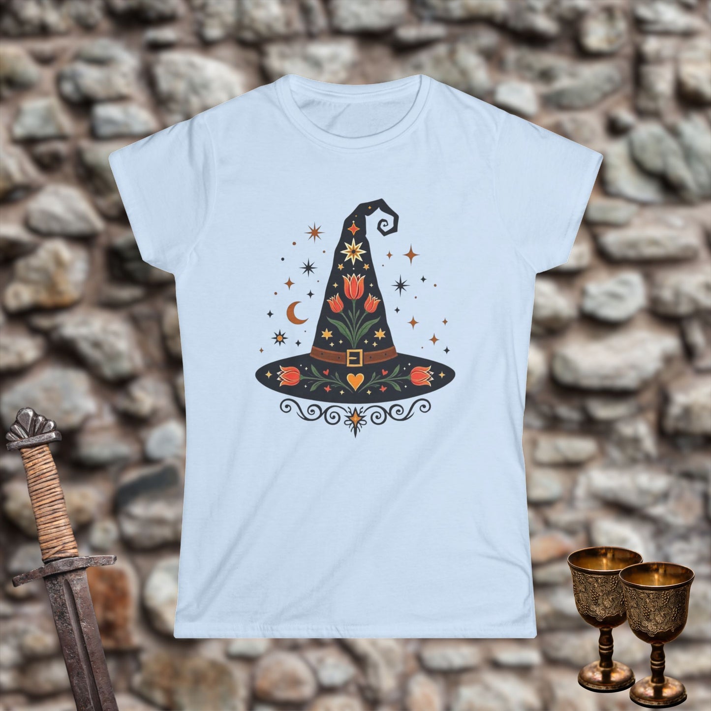 Tulip Witch Hat – Folk Magic Tee